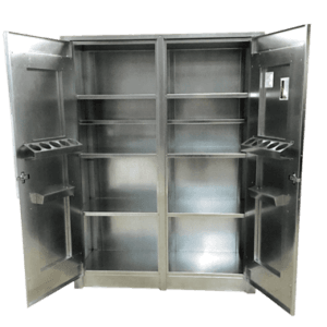 Series 248 - 48” Wide Double Door Cabinet-Open