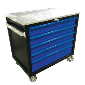 Series DC40 - Tool Cabinet- Steel Tops- Front-Blue
