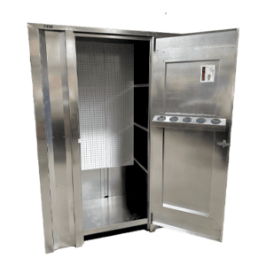 Series UC55 - Single Door Utility Cabinet-open door